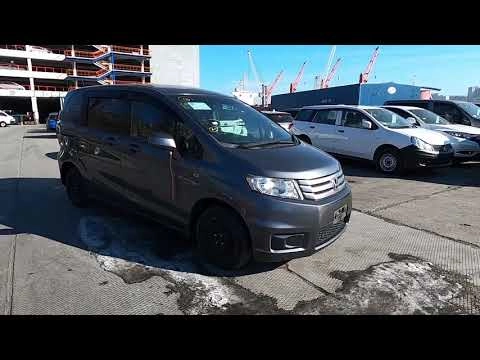 битые авто в порту. забираем honda freed spike